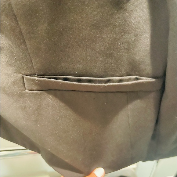 Calvin Klein Women's Two Button Lux Blazer size 16 made in Vietnam - Picture 7 of 8